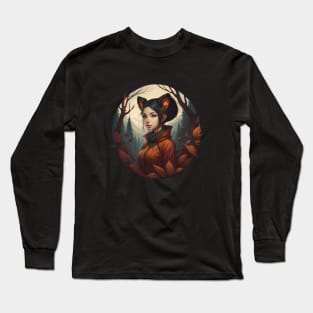 Red Panda Woman Long Sleeve T-Shirt